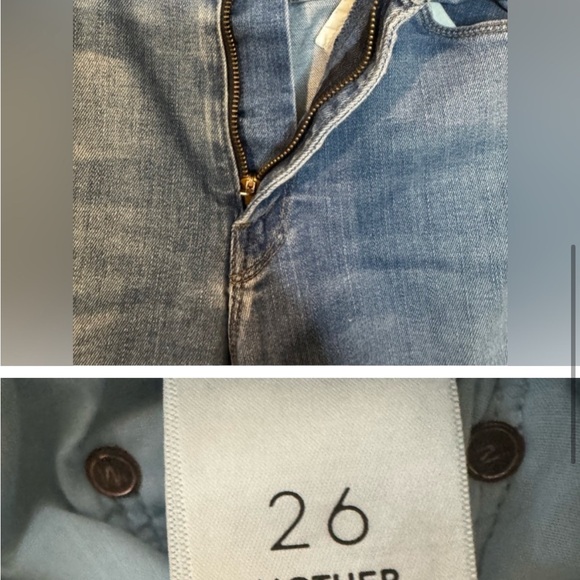 MOTHER Denim The Looker Crop in Wishful Drinking - Picture 2 of 3